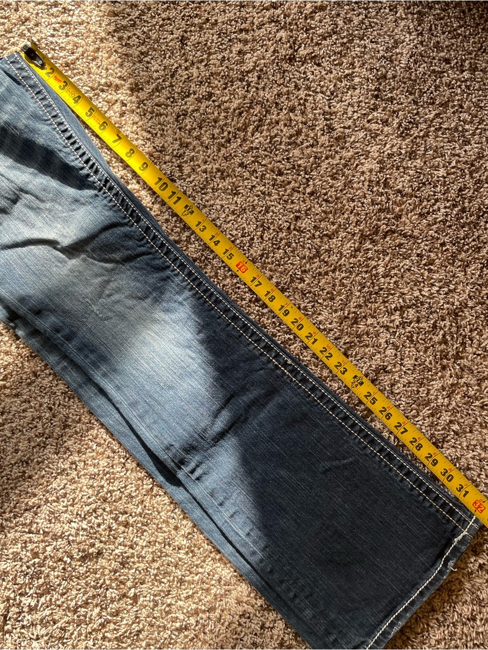 BKE Culture Bootcut Denim Jeans Women’s 29L 29x33.5 (measures 32x32.5) Tall EUC - Picture 8 of 13